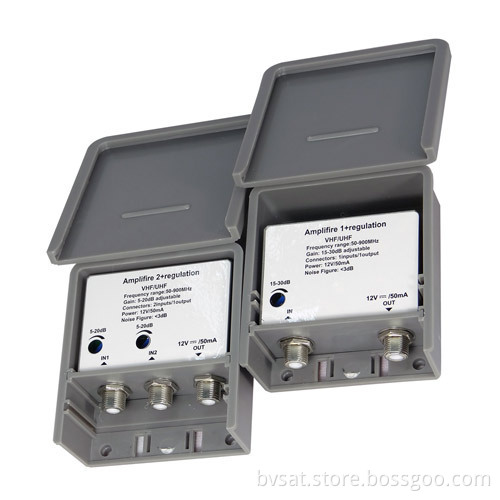 Tv Antenna Signal Satellite Distribution Amplifier